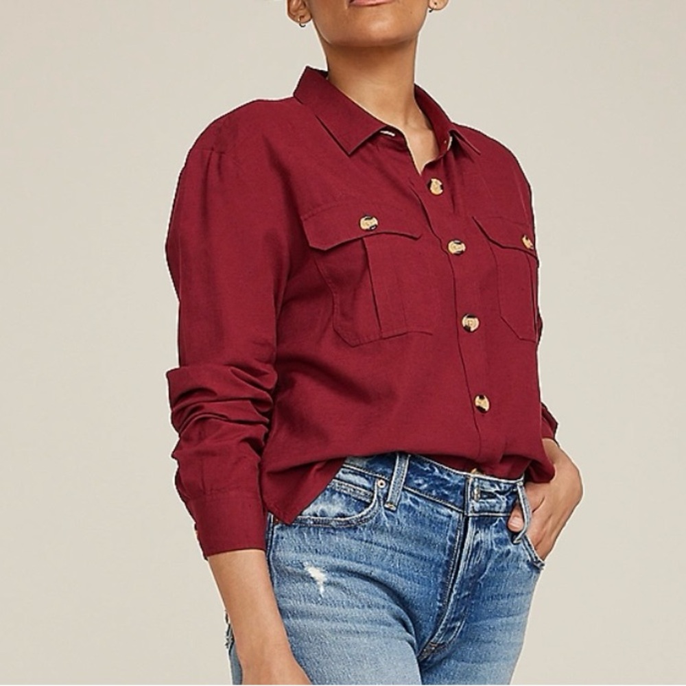 Maurice’s Utility Relaxed Button Down Shirt